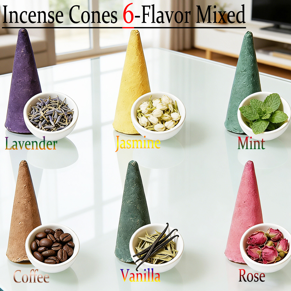 Home Fragrance Vanilla Cashmere - High-Quality Natural Incense Sticks, 2.7cm Tall
