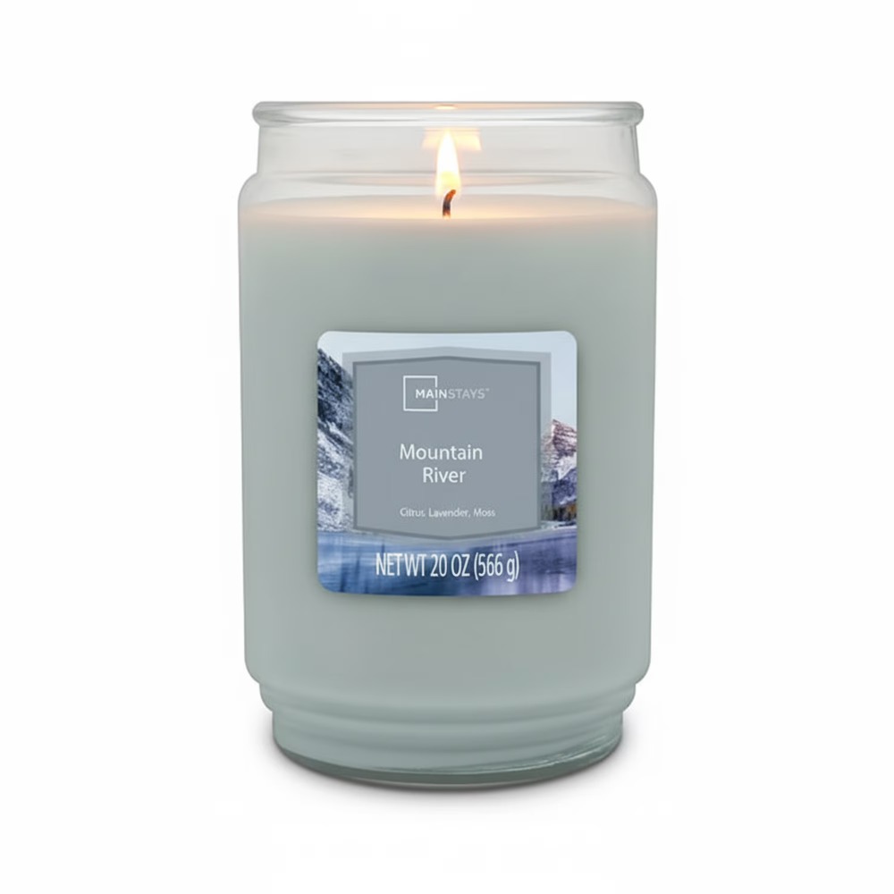 Home Fragrance Large - New Large Mountain River Scented Candle