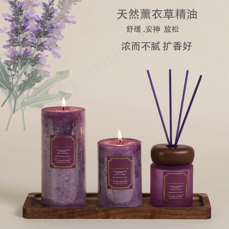 Home Fragrance Large - Large Glass Scented Candle Gift Box