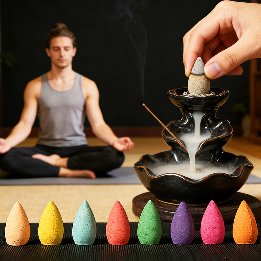 High-Quality Natural Backflow  - đánh giá và giá Home Fragrance Vanilla Cashmere