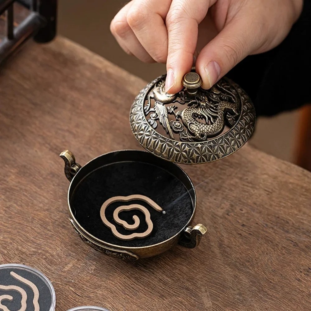 Copper Incense Burner, Chinese - đánh giá và giá Home Fragrance Vanilla Cashmere