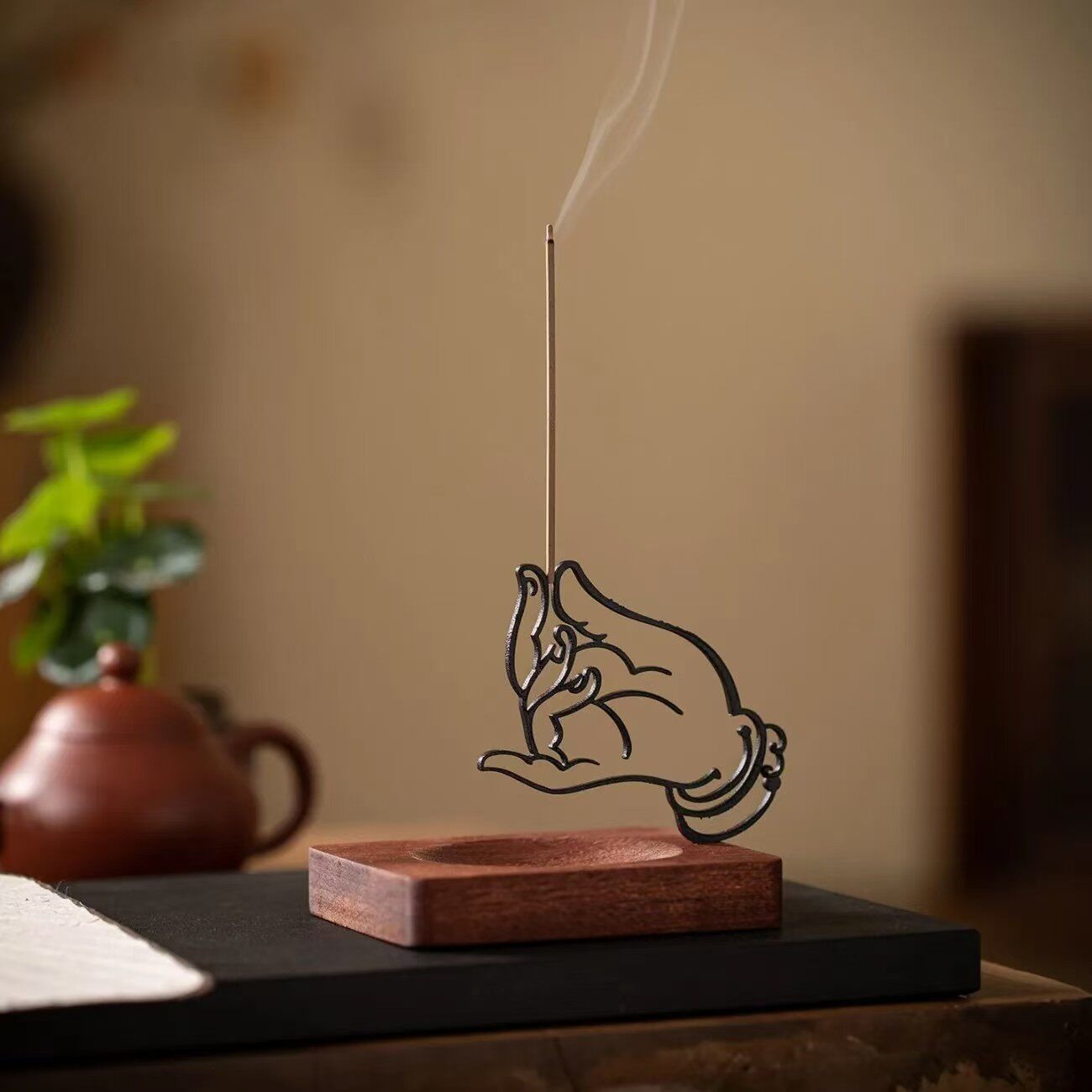 Buddha Hand Incense Stick Hold - đánh giá và giá Home Fragrance Vanilla Cashmere
