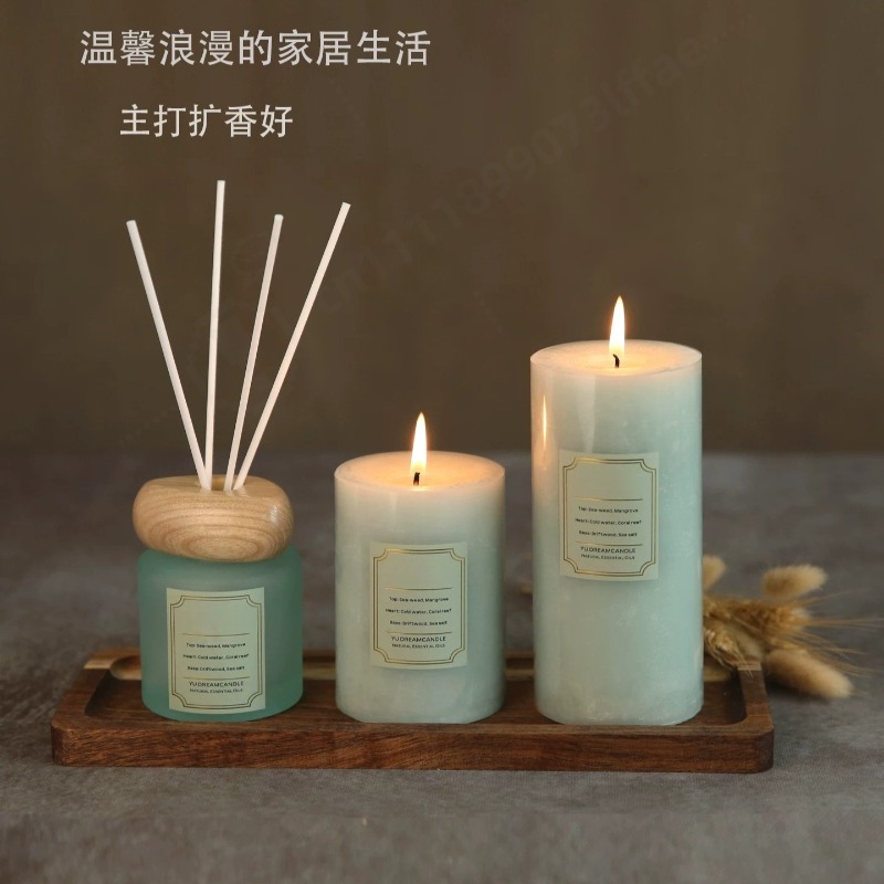 Large Glass Scented Candle Gif - đánh giá và giá Home Fragrance Large